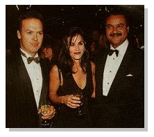 Michael, Courtney and the late Ron Brown